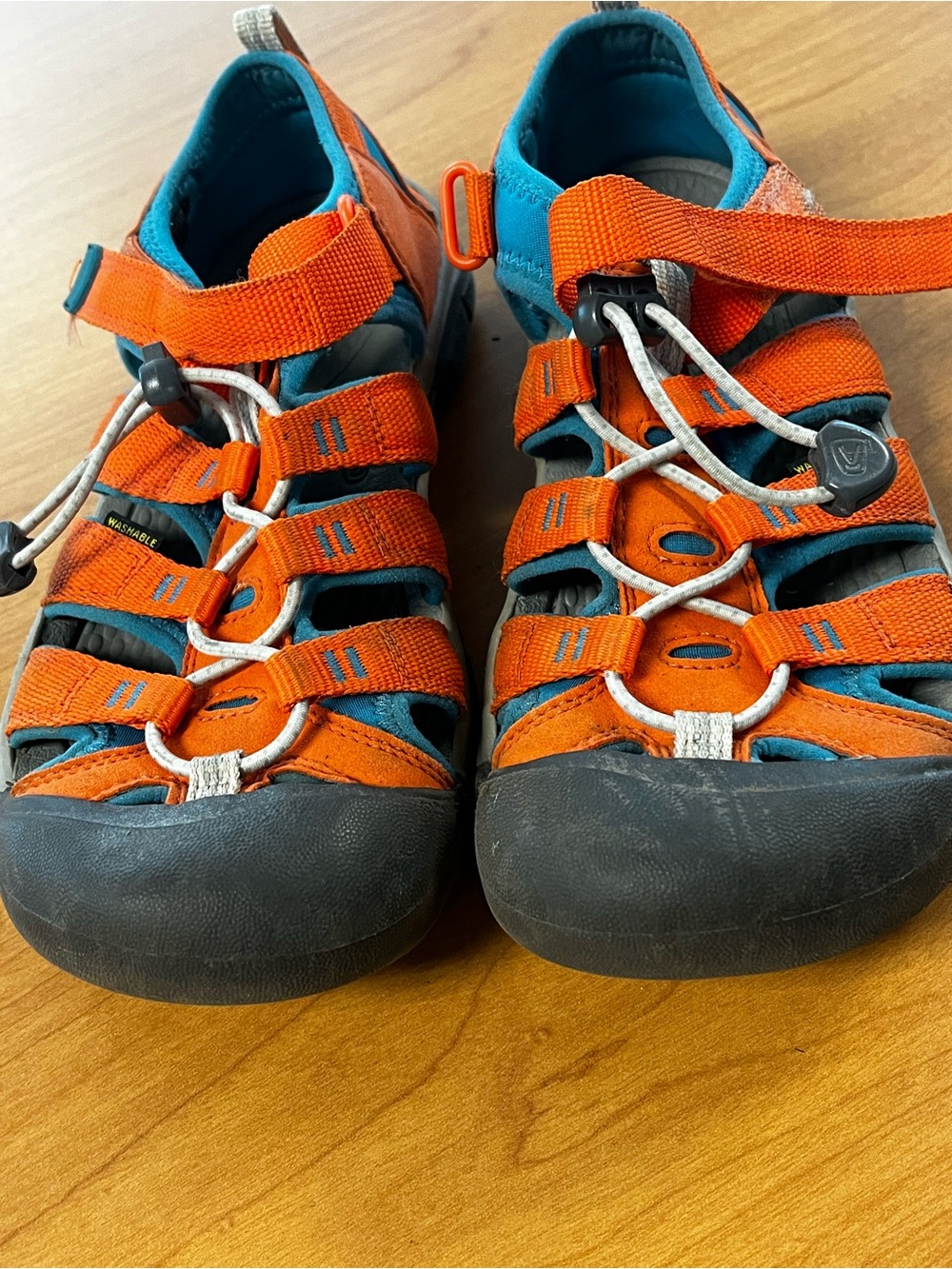 KEEN Newport H2 Orange Blue Sport Sandals Women’s Size 5